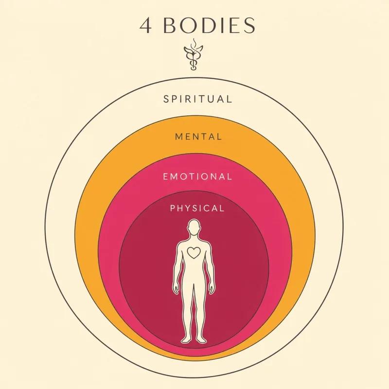 Four layers of the human body