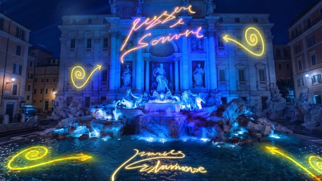 La Fondazione Einaudi presenta un evento inedito che illuminerà la storica Fontana di Trevi e l’intera piazza