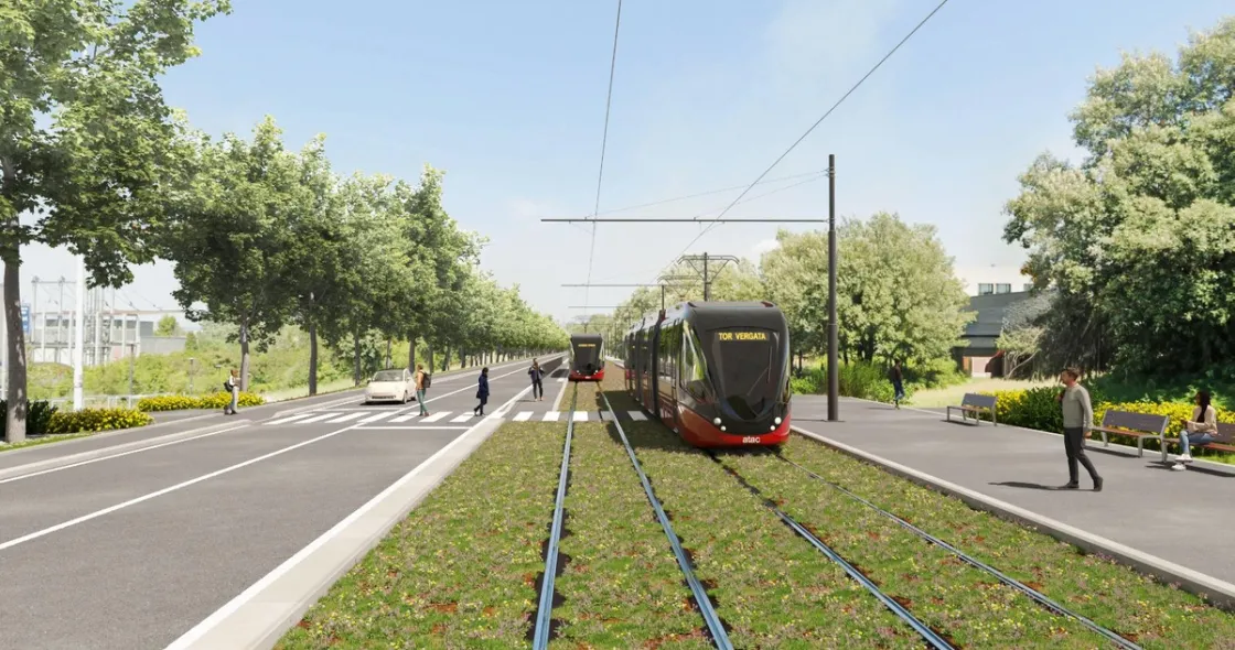 Tranvia Termini-Giardinetti-Tor Vergata, pubblicato il bando per la gara da 252 milioni