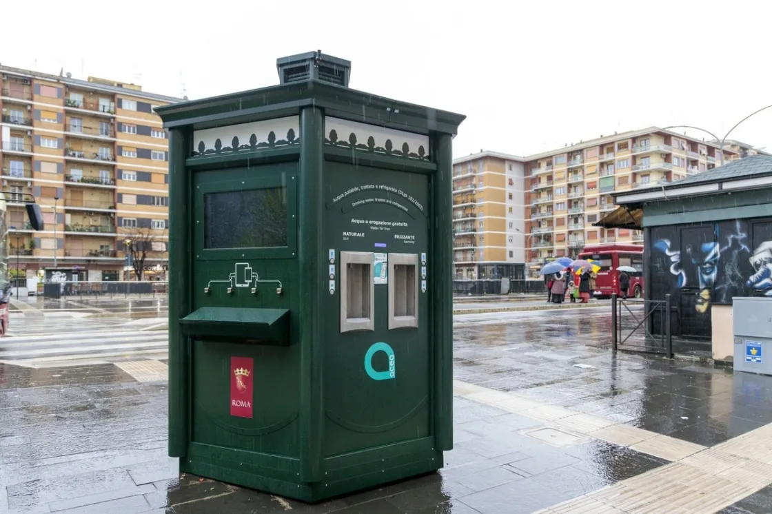 Inaugurate altre due case dell'acqua in V municipio, ora il Comune punta a 100 strutture in tutta la città