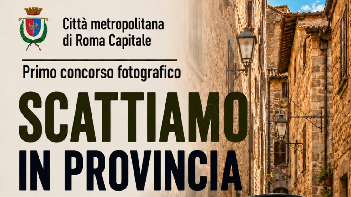 “Scattiamo in Provincia”, al via il primo concorso fotografico della Città metropolitana di Roma