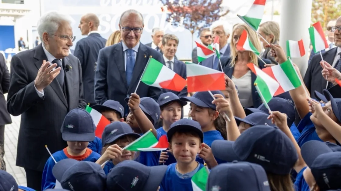 Mattarella ad Amatrice per il nuovo anno scolastico, 22 settembre 2026 (Quirinale)