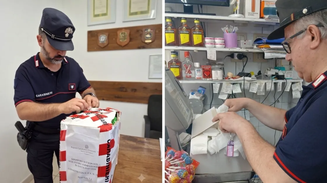 Buste di plastica fuorilegge, 14 sanzioni nell’area di Roma: sequestrati oltre 60 chili di shopper