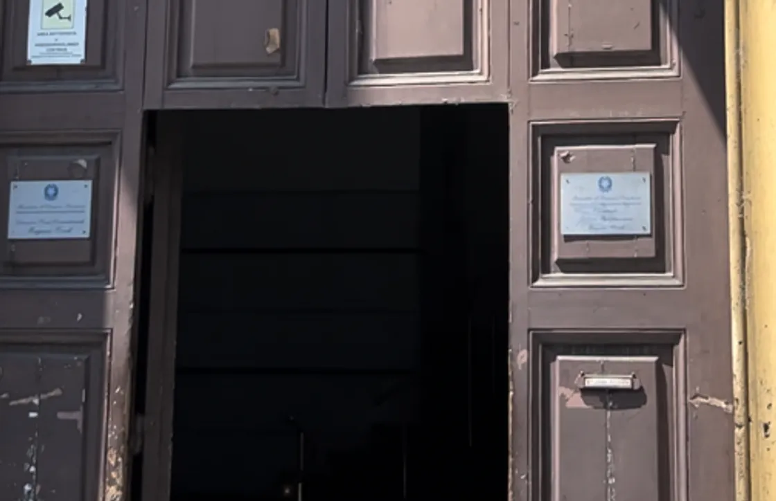 Ingresso del carcere di Regina Coeli
