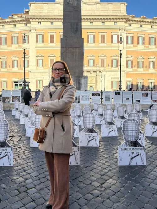 Ilaria Cucchi, sit-in del 10 dicembre, Montecitorio