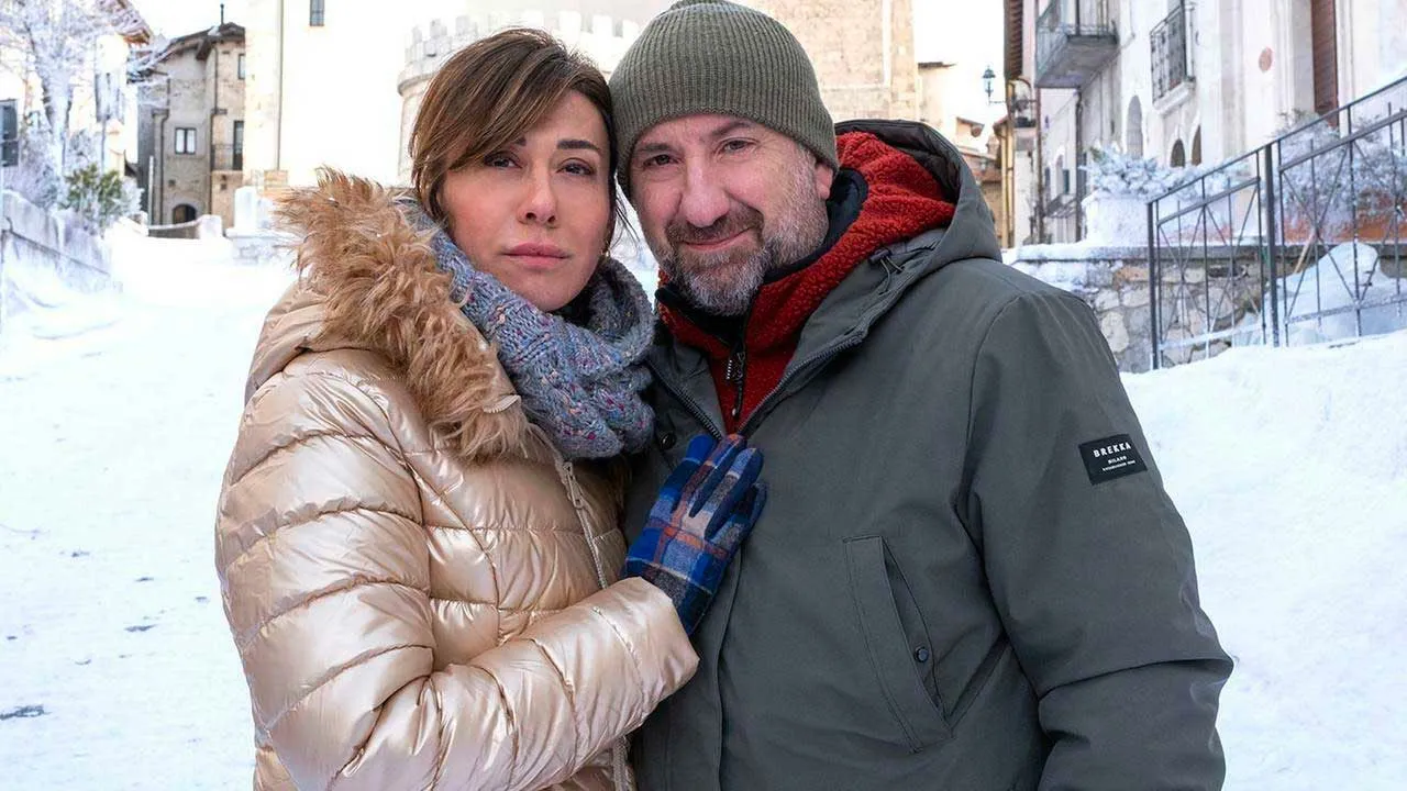 Virignia Raffale e Antonio Albanese sul set del film «Un mondo a parte»