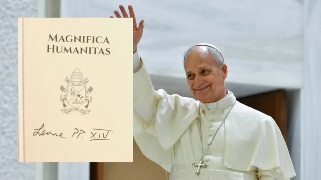 Enciclica papa Leone XIV (Foto di: Vatican News)