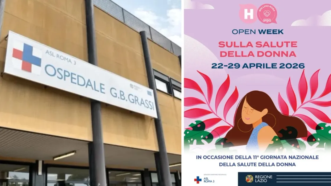 ASL Roma 3, dal 22 al 29 aprile Open Week sulla Salute della Donna