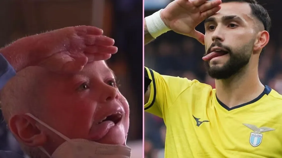 Genoa-Lazio, l’esultanza di Castellanos per il piccolo Emanuele: un gol che vale più di tre punti