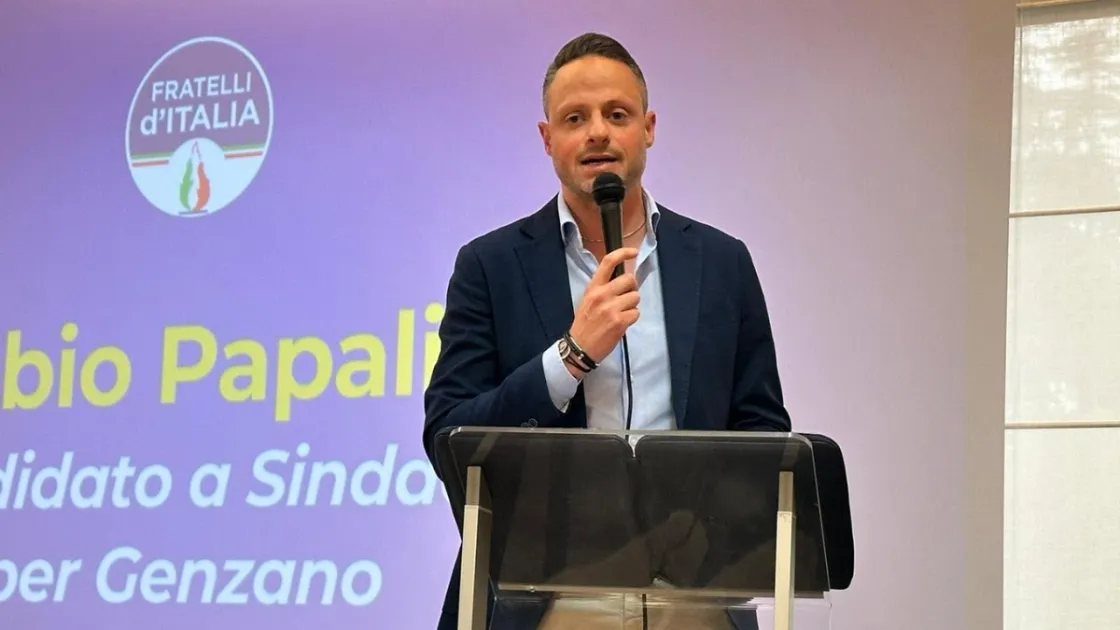 Il neo eletto sindaco di Genzano Rocco Fabio Papalia (Facebook)