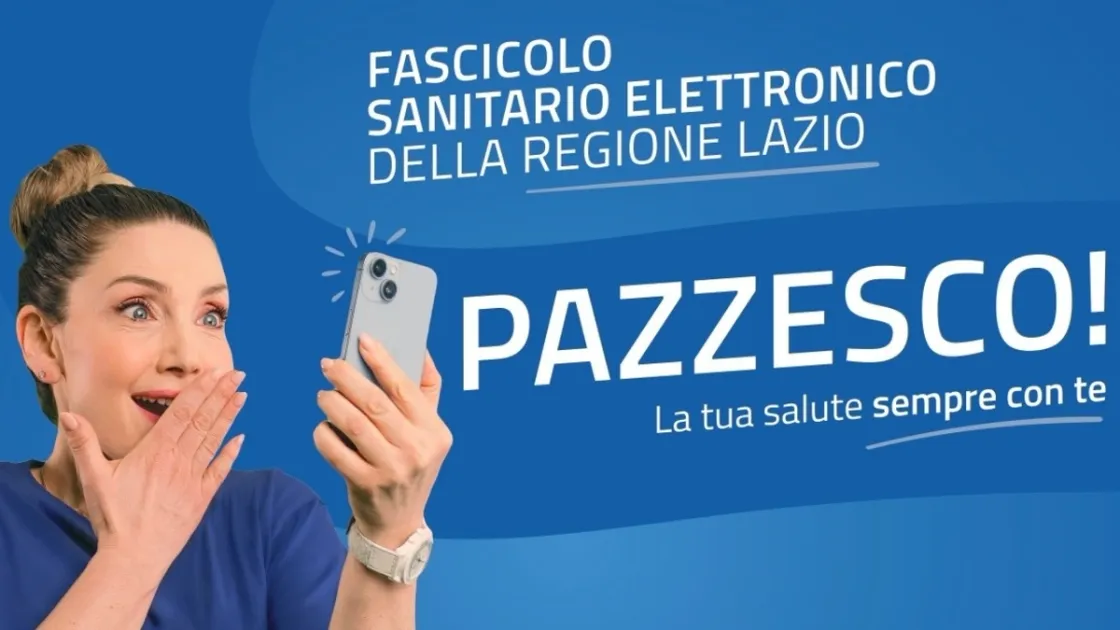 Fascicolo sanitario elettronico Lazio, parte la campagna “Pazzesco”: l’appello di Rocca sul consenso