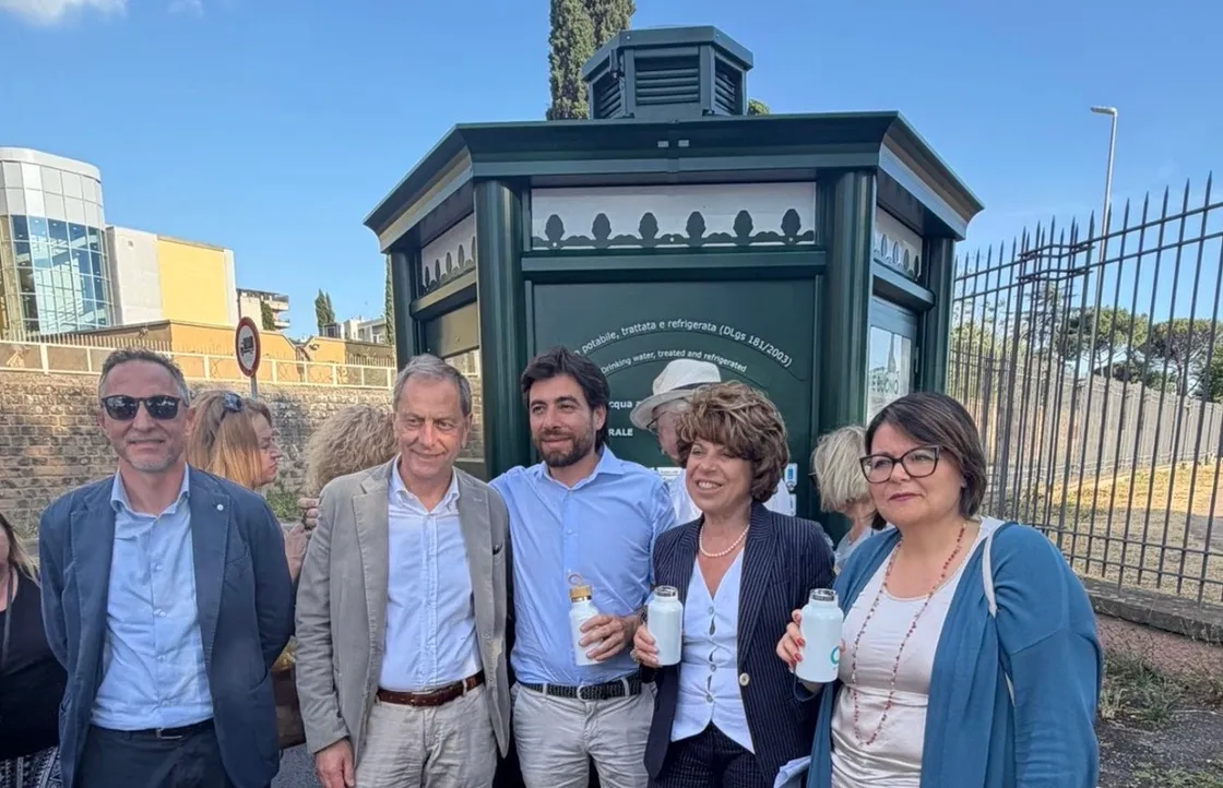 Via dei Gordiani, inaugurata la nuova Casa dell’Acqua vicino alla scuola Balzani