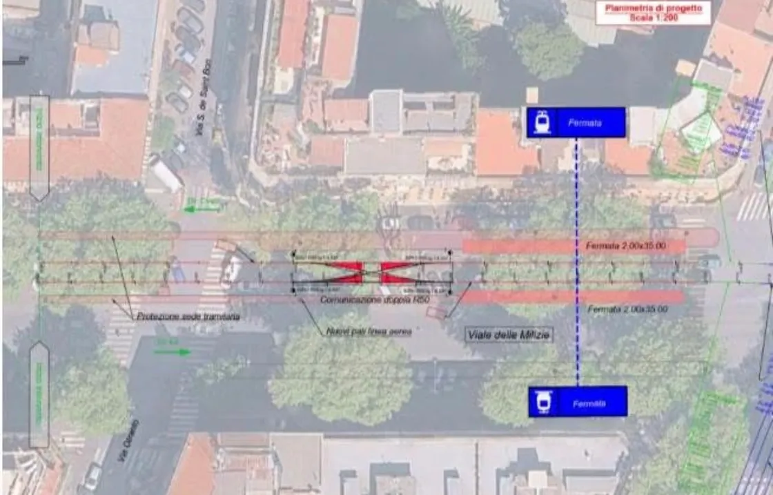 Il tram 19 torna a Prati: via libera al nuovo capolinea in viale delle Milizie
