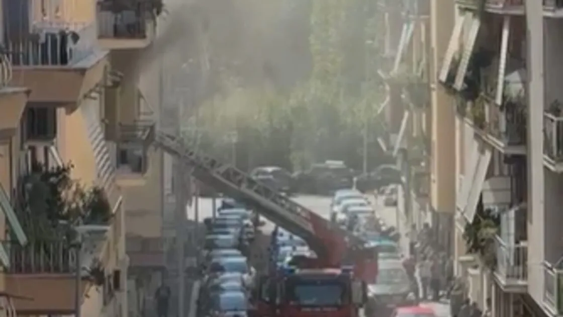 Conca d’Oro, incendio in casa: trovato morto un uomo di 77 anni