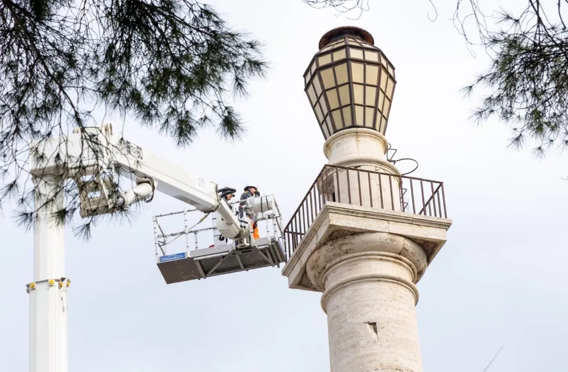 Ponte Flaminio, al via i lavori per il nuovo impianto di illuminazione