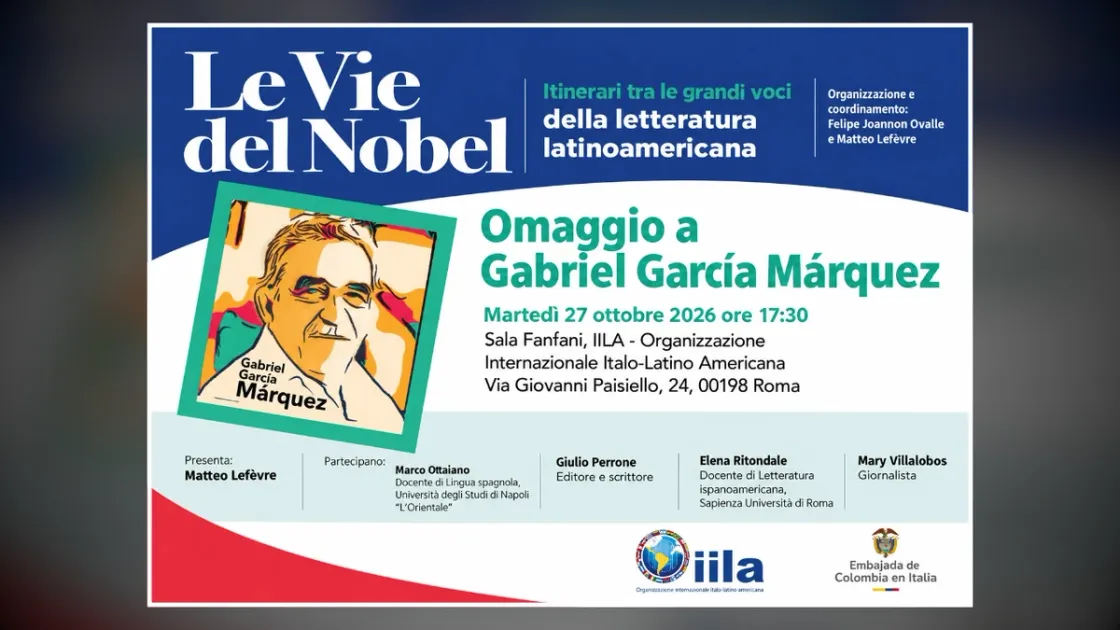 A Roma l'omaggio a Gabriel García Márquez per il centenario della nascita: l'incontro tra letteratura e giornalismo 