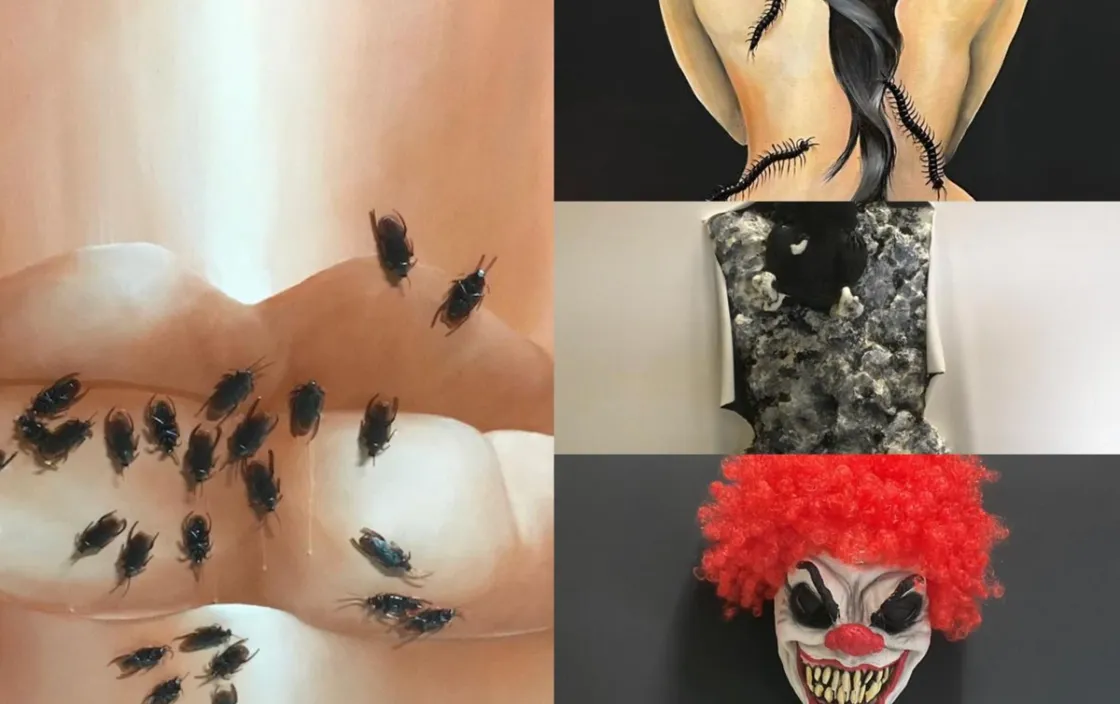 Paura e Fobia, a Roma la mostra che sfida il disgusto e trasforma il disagio in arte