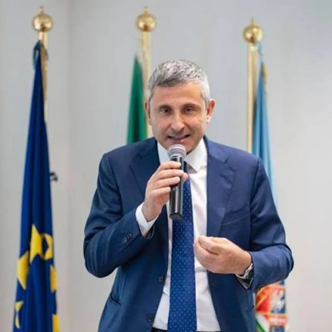 Il sindaco di Guidonia Montecelio, Mauro Lombardo