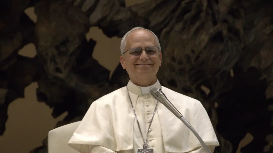 Papa Leone XIV (CC BY-SA 4.0, @Edgar Beltrán via Wikimedia Commons)