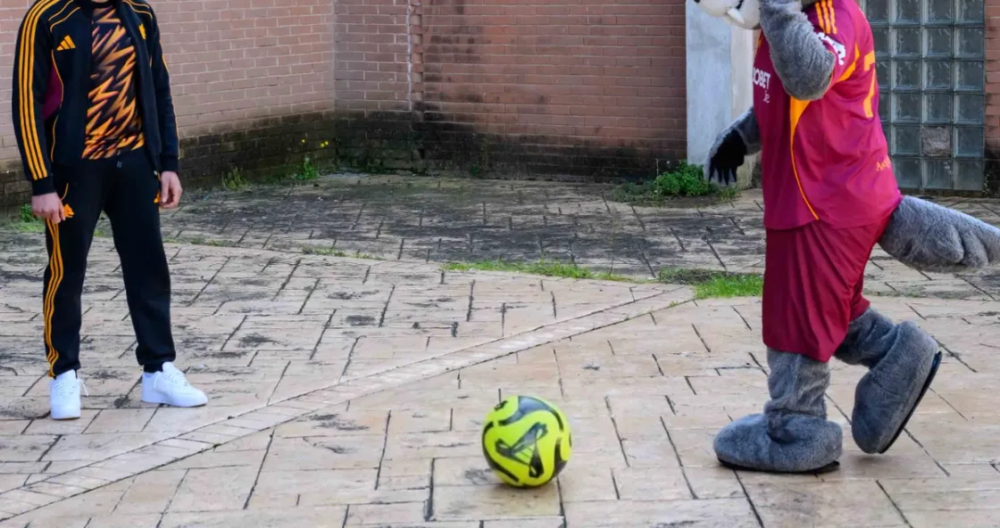 Incontro con l'As Roma al carcere di Rebibbia (As Roma)