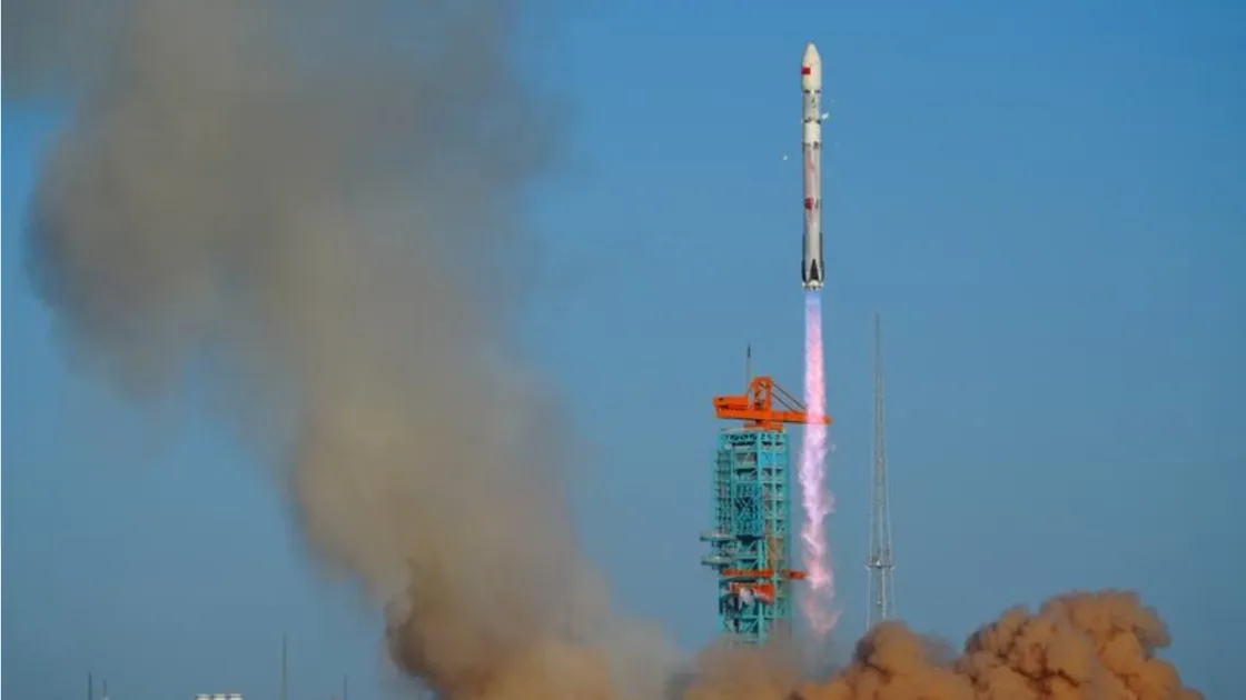 Il lancio di Zhuque-3 (Fonte: agenzia Xinhua)