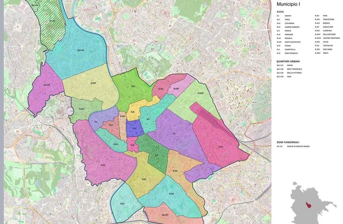 Roma ridisegna la città: nasce la nuova mappa con 332 quartieri urbani. Centocelle il più popoloso, Furio Camillo il più denso