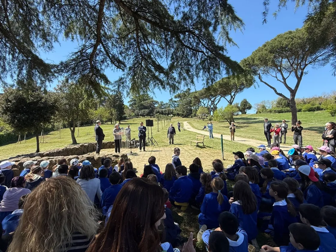 Forest for Rome, inaugurato il quindicesimo microbosco urbano al Parco Volusia