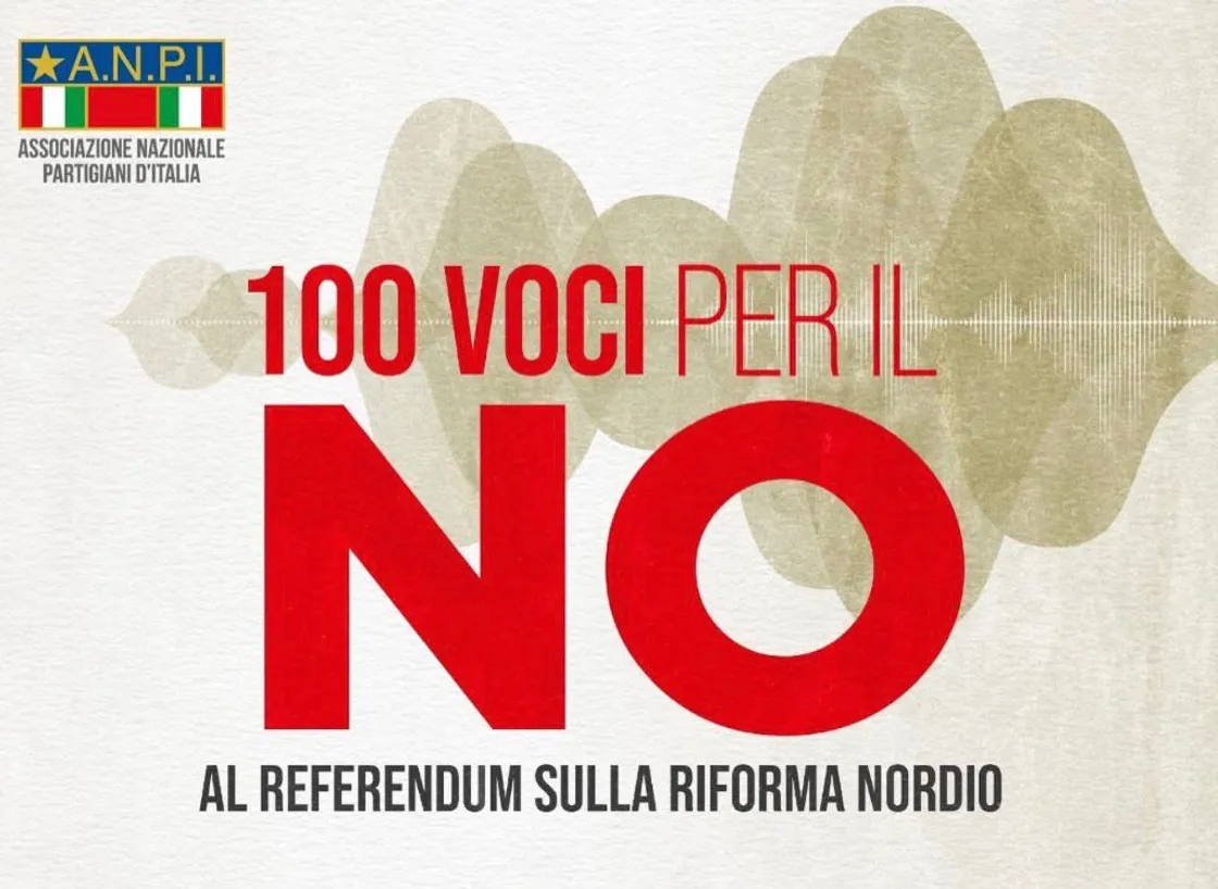 Referendum sulla riforma Nordio, Anpi lancia «100 voci per il No»: maratona radio, tv e social il 6 marzo