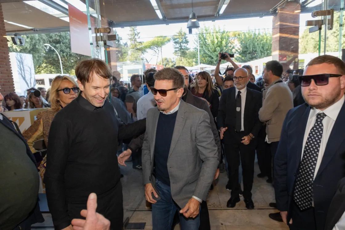 Jeremy Renner, Auditorium Parco della Musica, durante la Festa del Cinema di Roma