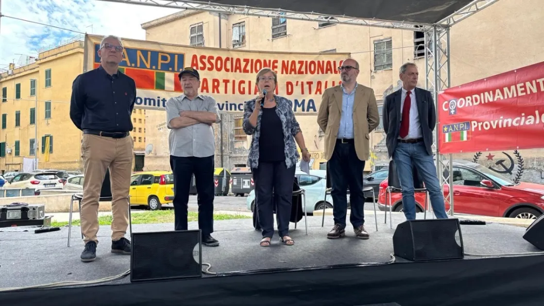 Incontro di lancio della festa di Anpi Roma (Mauro Caliste, Facebook)