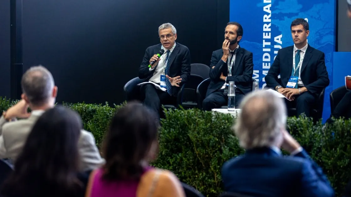 Andrea Rivera presidente Acea al Festival dell'Acqua (Foto AceaGruppo/X)