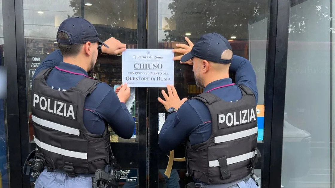 Largo Preneste, violenza e clienti irregolari: la Questura chiude storico bar