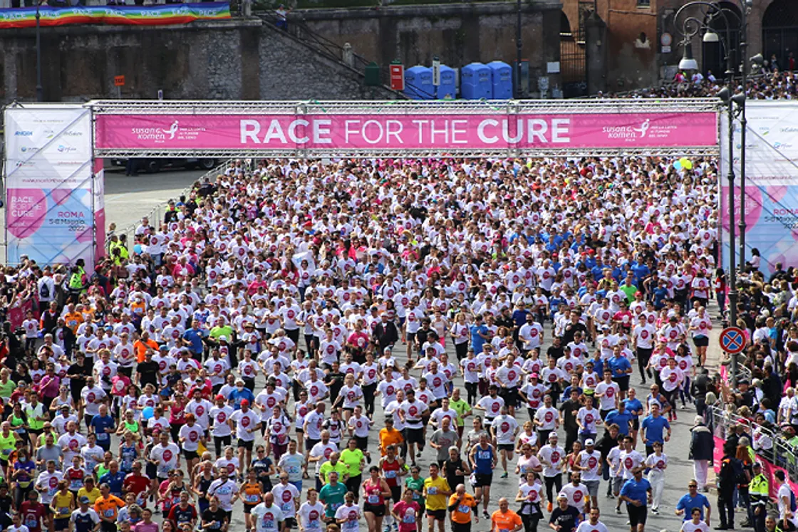 Roma torna a tingersi di rosa per la Race for the Cure al Circo Massimo del 2026