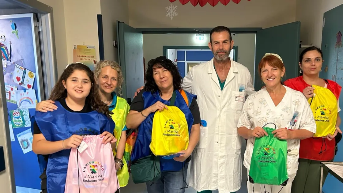 Al San Camillo pareti e pavimenti diventano giochi interattivi per i bambini ricoverati