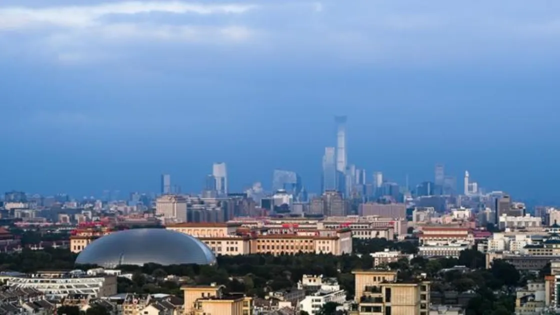 Skyline di Pechino (Foto agenzia Xinhua)