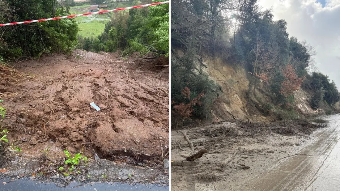 Dopo il maltempo la Città metropolitana al lavoro su 14 strade provinciali: chiusure e sensi unici dopo le urgenze