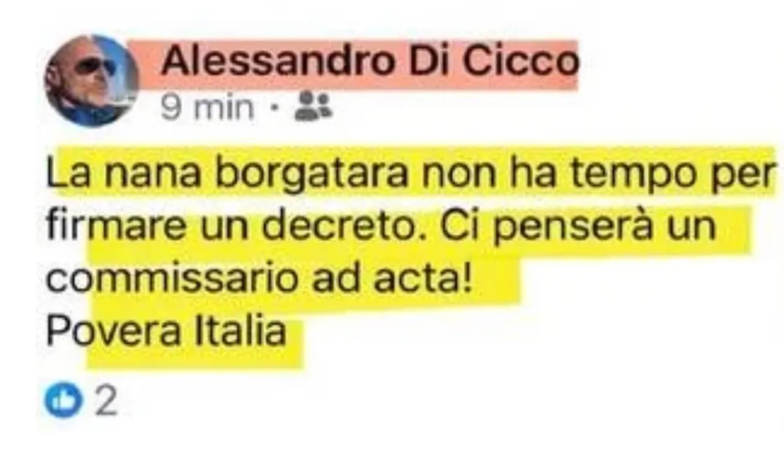 «Nana borgatara»: un pm di Roma attacca Meloni sui social. L’Anm: «Parole inappropriate»
