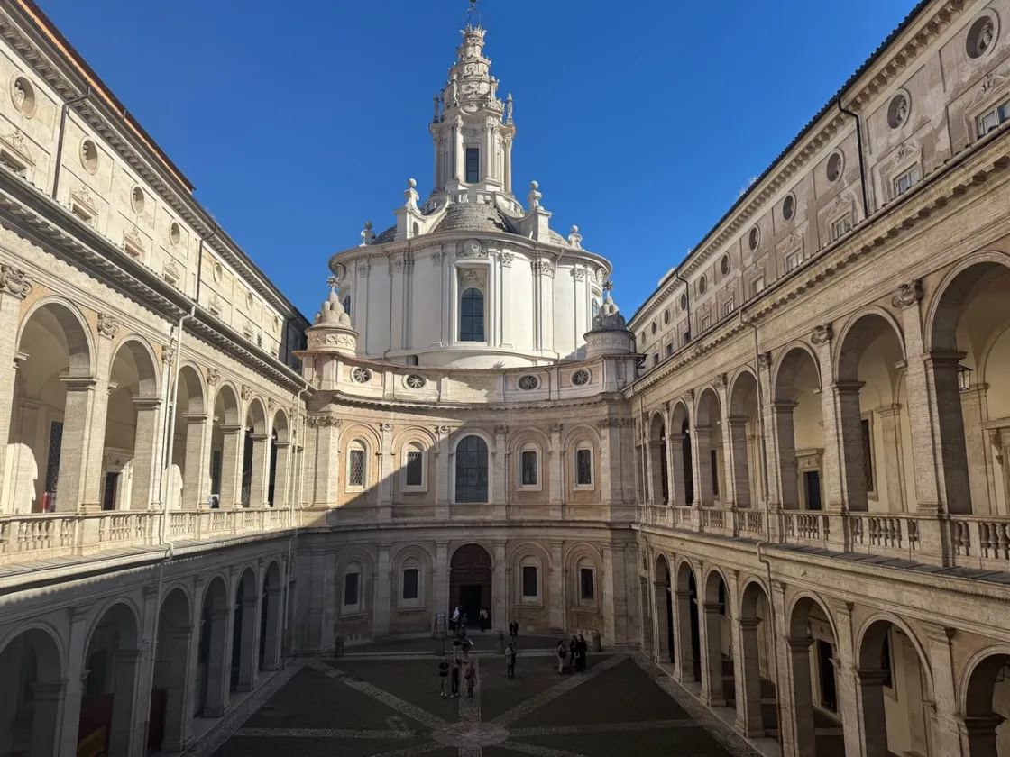 Sant'Ivo alla Sapienza riapre al pubblico, il rettore: «È un'opera immensa, è il vero Barocco, quello romano»