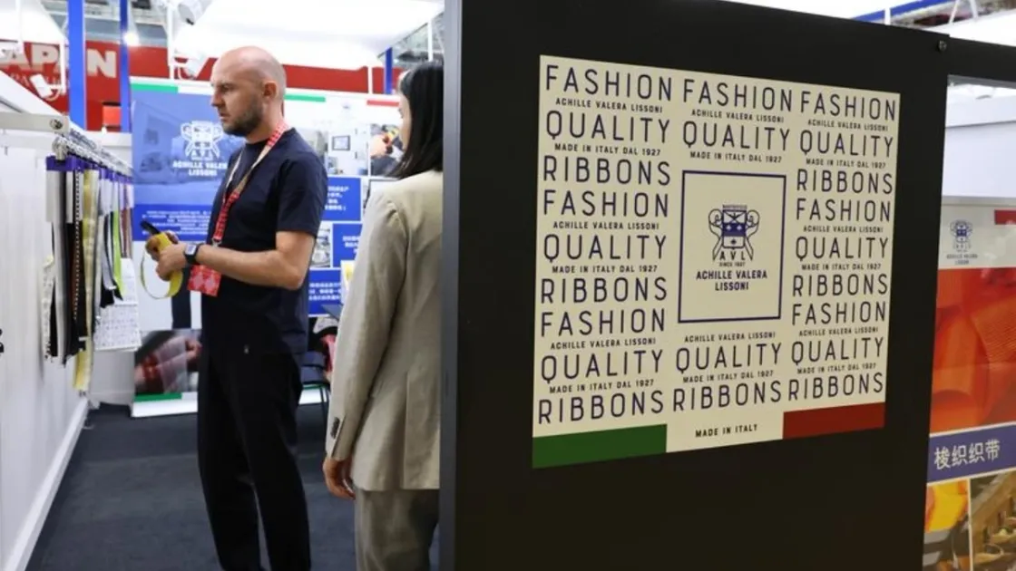 Fiera Intertextile di Shanghai. Foto: agenzia Xinhua
