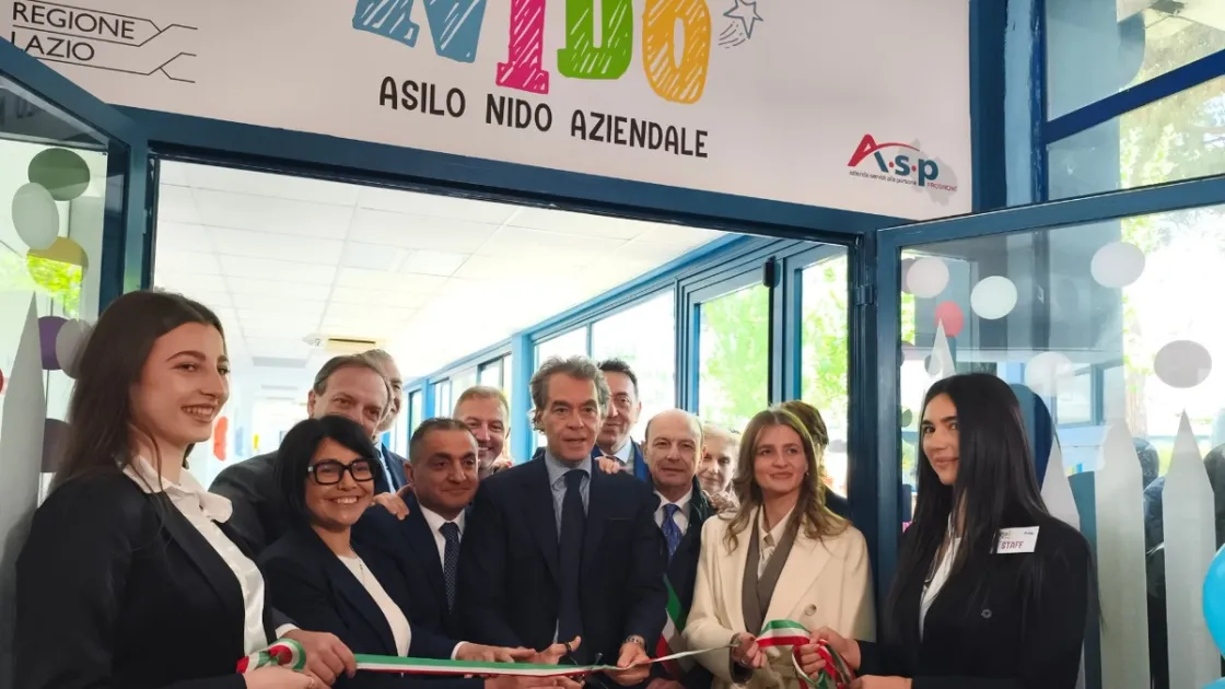 Frosinone, inaugurato il nido aziendale nella sede della Asl