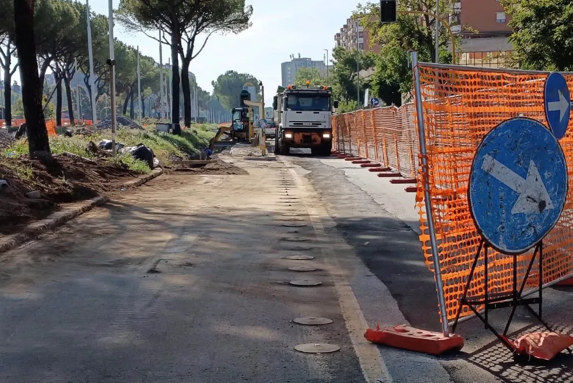 Tramvia Togliatti, primi due chilometri pronti entro Natale: riapre la carreggiata verso Centocelle