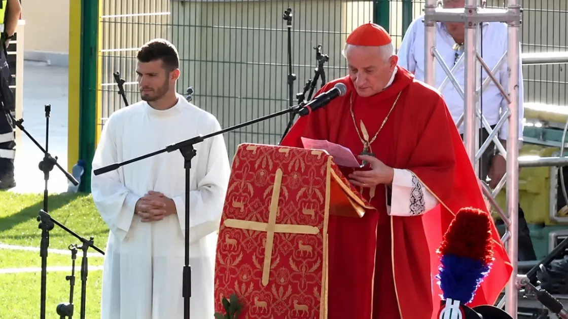 Zuppi ad Amatrice: «Dieci anni duri, il processo non è compiuto. Ma il peggio è alle spalle»