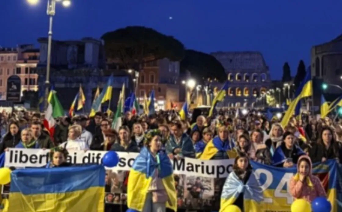 Ucraina, il 22 febbraio a Roma il Corteo per l’Ucraina nel quarto anniversario dell’invasione su larga scala