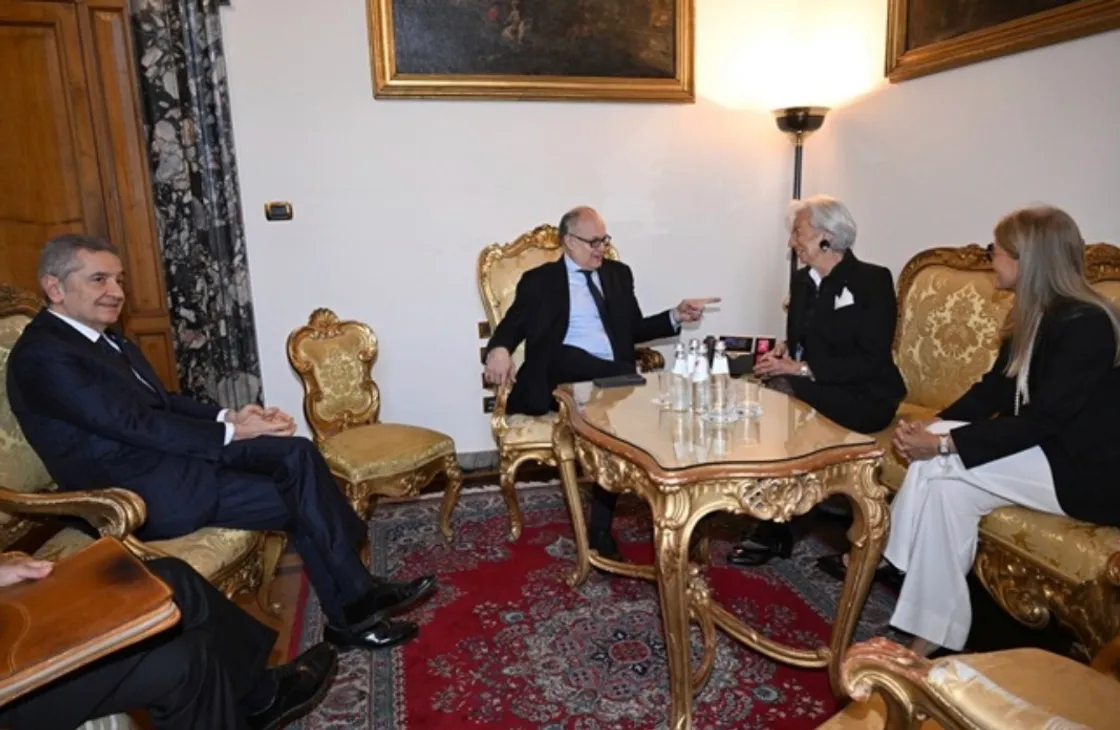 Christine Lagarde in Campidoglio, incontro con Gualtieri e visita ai Musei Capitolini