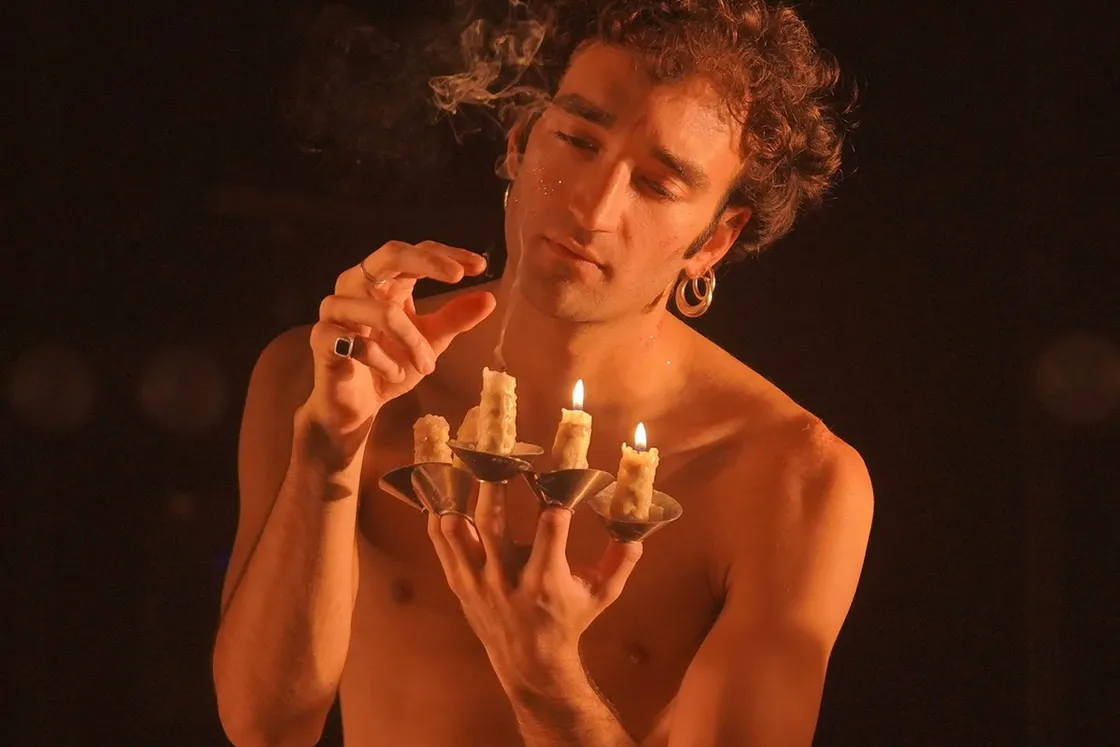 Giuseppe Affinito in “Laguna Cafè” Foto ©ivannocera