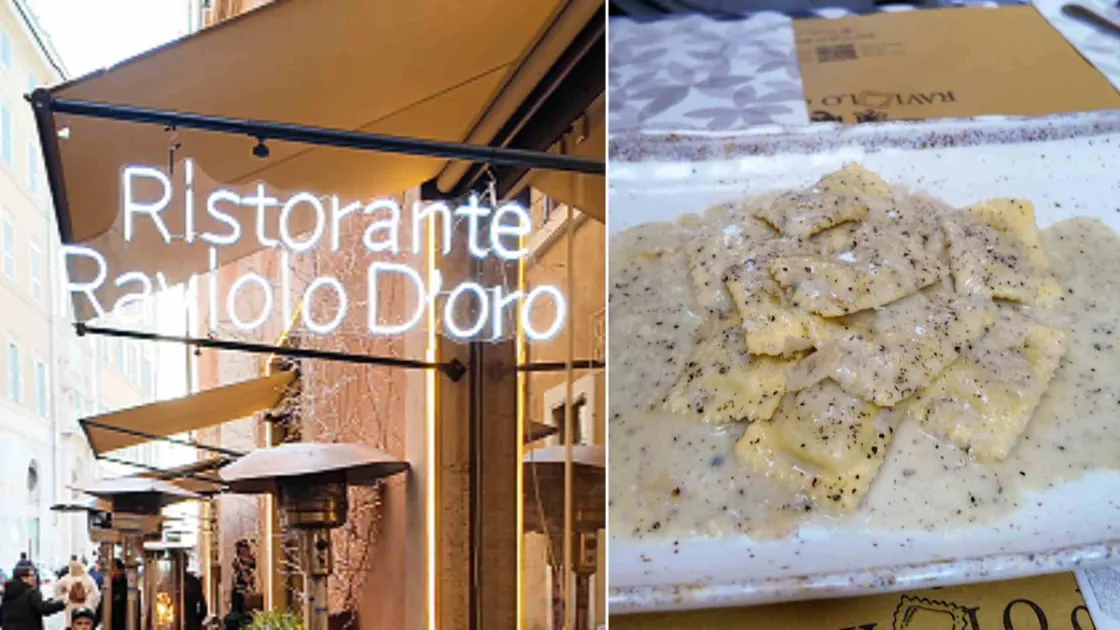 Raviolo d’Oro: i ravioli alla cacio e pepe nel cuore segreto del centro storico