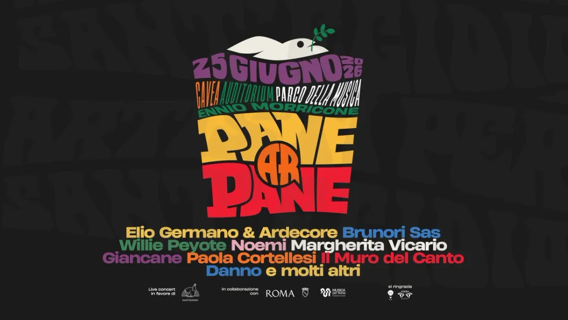Pane ar Pane, musica e solidarietà insieme a Roma per sostenere la Comunità di Sant’Egidio