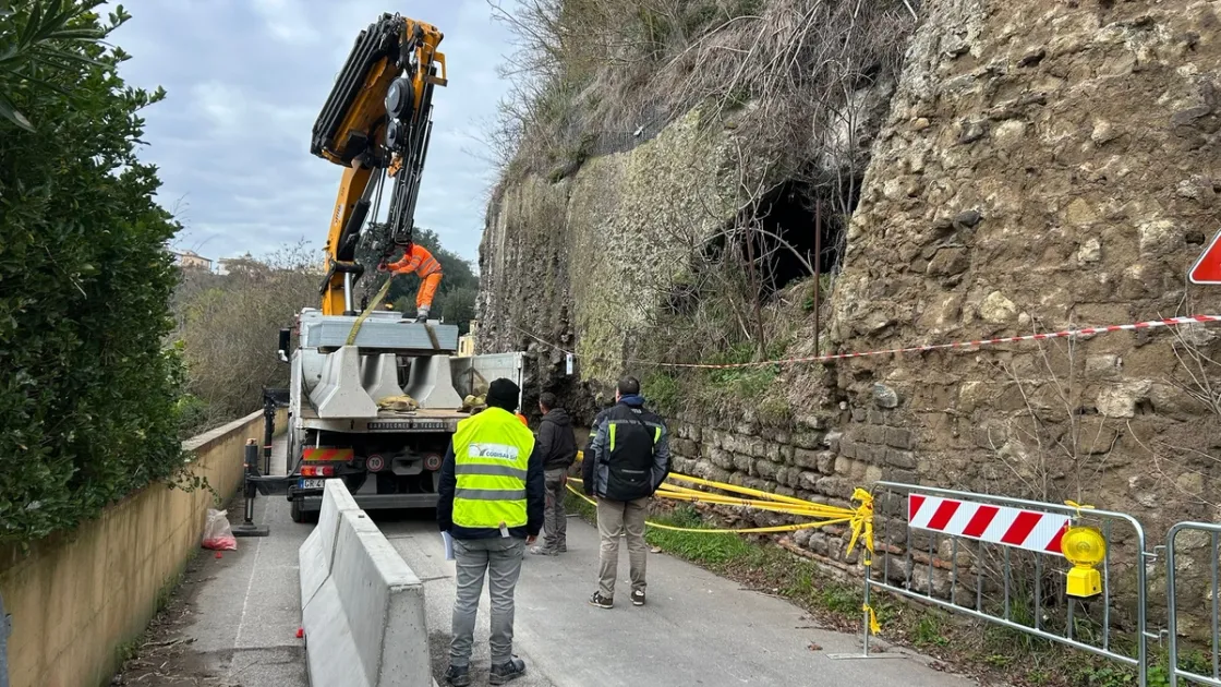 Isola Farnese, dopo le frane Consiglio straordinario in XV municipio: «Confermati i fondi per la messa in sicurezza e i lavori per il ponte provvisorio»
