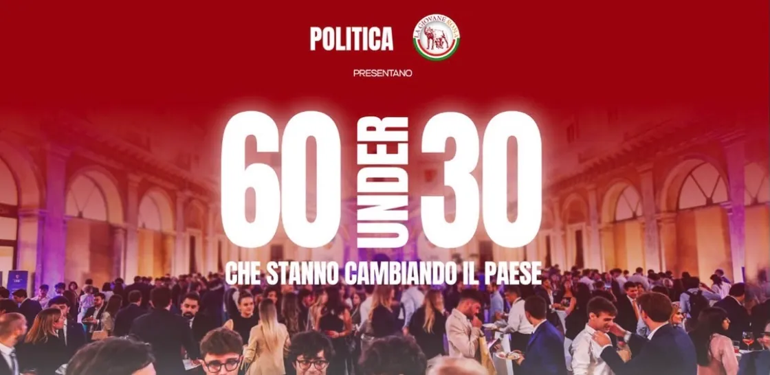 A Roma i «60 under 30» della politica: sul palco Tajani, Salvini, Schlein, Gualtieri e Calenda