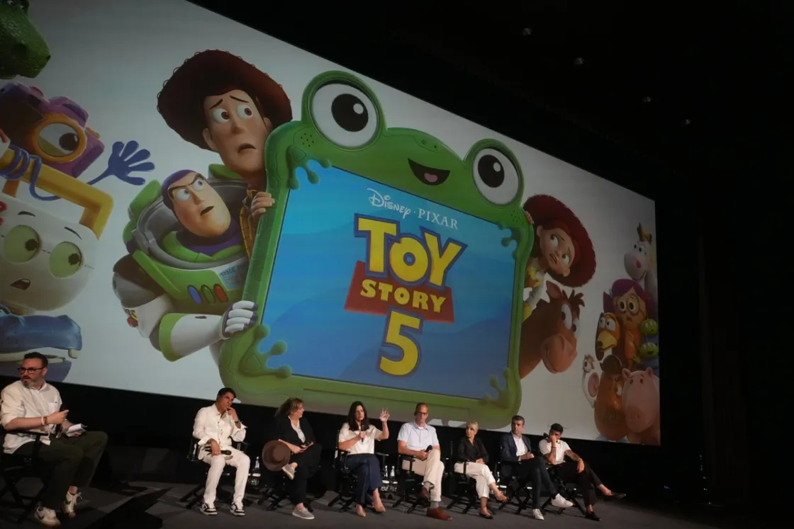 Conferenza Stampa del film «Toy Story 5», al cinema Adriano (La Capitale)